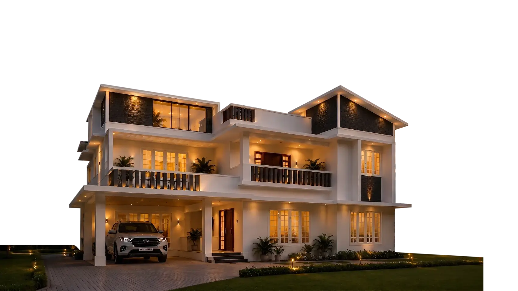 Modern House Foreground Architecture